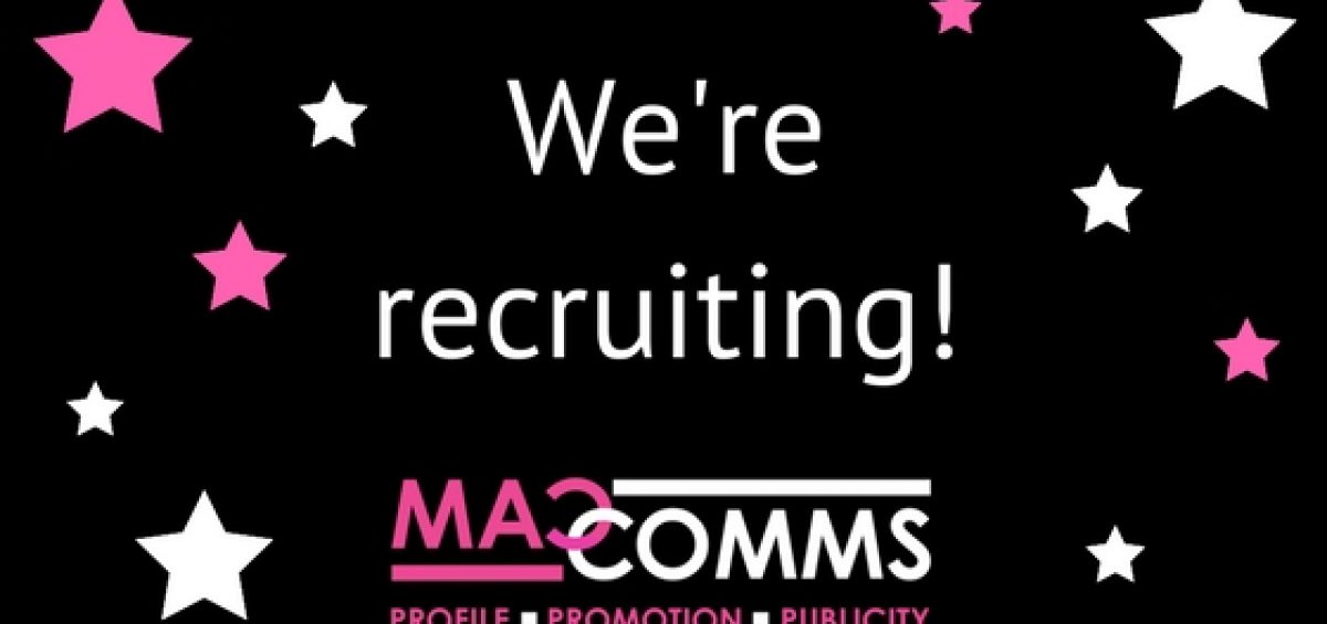 We're recruiting!