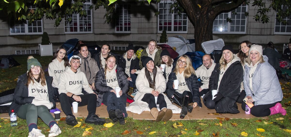 Photo by Samantha Toolsie of Big Sleep Out sponsors DUSK