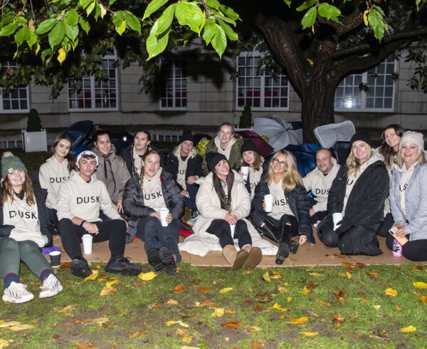 Photo by Samantha Toolsie of Big Sleep Out sponsors DUSK